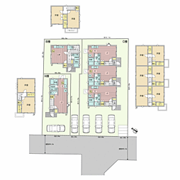 ヴィラージュ青葉台B棟の間取図画像