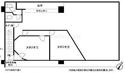 バロンハイツの間取図画像