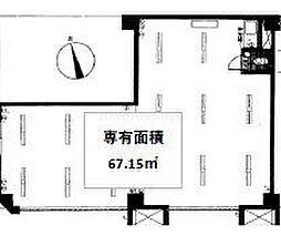 麻布狸穴ナショナルコートの間取図画像