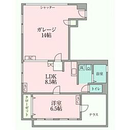 セブンハイム岩間の間取図画像
