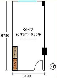 アイオス五反田アネックスの間取図画像