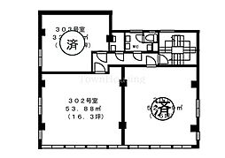 芳町ビルの間取図画像