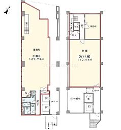 クロスサイド田町ビルの間取図画像