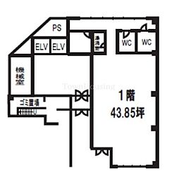 グランバレー三崎町の間取図画像