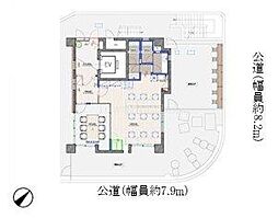 THECROSSGOTANDAの間取図画像