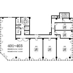 AIC共同ビル人形町の間取図画像