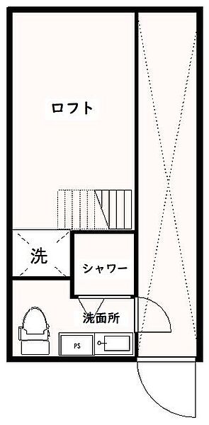 HYGGE(ヒュッゲ） 103｜東京都清瀬市上清戸2丁目(賃貸アパート1R・1階・22.49㎡)の写真 その2