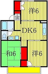 グランパティオ 3DKの間取図画像