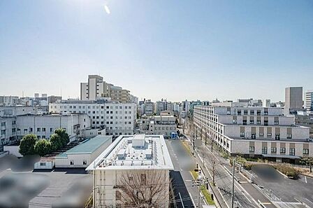 ルーフバルコニーからの眺望