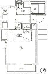 グラインドロッジII 2階