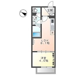 グランジャルダン 1階/102