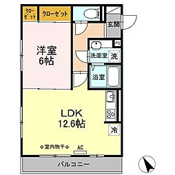 ハイム羽沢十番館 2階/205