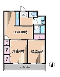 イーストハウス 2階