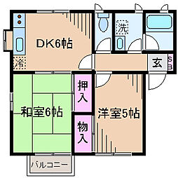 アールプレイス 2階/201