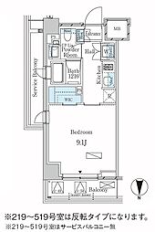 ラティエラ武蔵小杉 4階/419