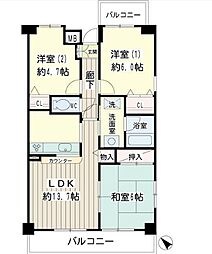 北寺尾大滝マンション 4階