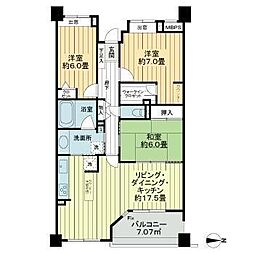 ライオンズマンション武蔵新城緑園の街壱番館 3階/317
