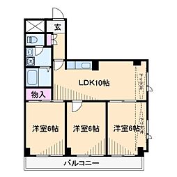 マンション新明日吉 3階