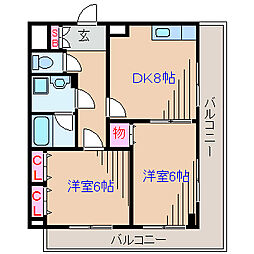 インペリアル松岡 4階