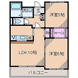 キャッスルV 3階/302