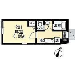 仮)馬場アパート 2階/201
