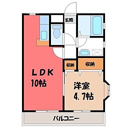 宇都宮駅 4.8万円