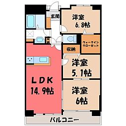 宇都宮駅 11.3万円