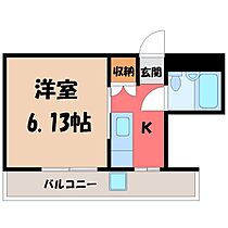 OMレジデンス宇都宮  ｜ 栃木県宇都宮市大寛1丁目（賃貸マンション1K・3階・18.24㎡） その2