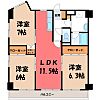 ROSETOWER元今泉2階9.2万円