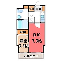 ゴールドライフマンション宇都宮 4階/-