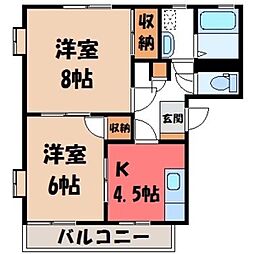 グリーン安野コーポ J 1階/-