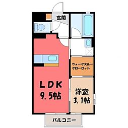 間取図画像 1SK