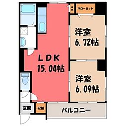 クイーンズリッチ東宿郷 6階/-