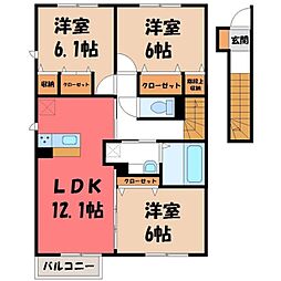 カーサ トラディシオン C 2階/-