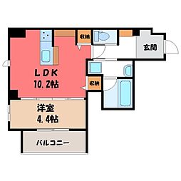 GRANSTORIA 1SKの間取図画像