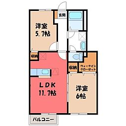 トウッテイ A 1階/-