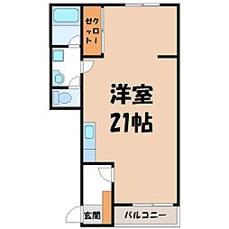ラ・フォンテーヌ 3階/-
