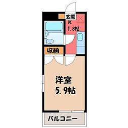 東武宇都宮線 西川田駅 バス27分 兵庫塚二丁目下車 徒歩7分 1階/-