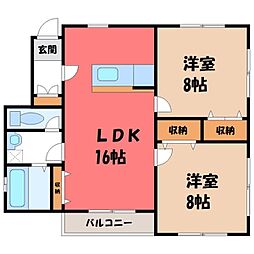 センタービレッジ エス 2階