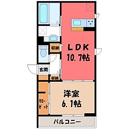 クレア清原台 3階/-