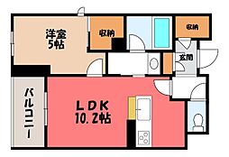 東武宇都宮線 東武宇都宮駅 徒歩5分 4階/-