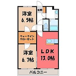 サニーサイド戸祭 II 2階/-