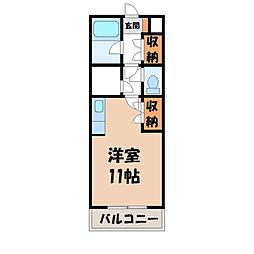 JR東北本線 宇都宮駅 バス15分 南豊郷小学校前下車 徒歩5分 3階/-