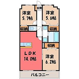 ヴィラージュエクセラン 7階