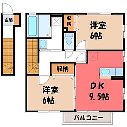 クローバーヒル城南 A 2階