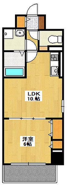 ＭＩＳＴＲＡＬ栗山町 601｜兵庫県姫路市栗山町(賃貸マンション1LDK・6階・40.12㎡)の写真 その2