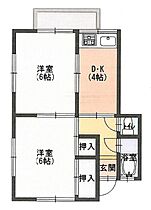 コウノカルチャー 102 ｜ 兵庫県神戸市垂水区塩屋町9丁目（賃貸アパート2DK・1階・32.29㎡） その2