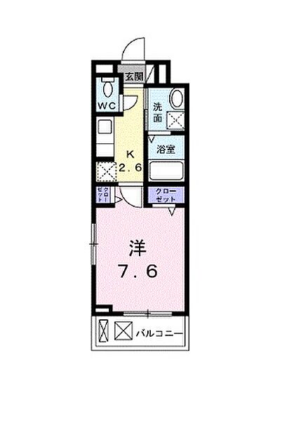 アリュール 208｜兵庫県姫路市別所町別所(賃貸アパート1K・2階・27.02㎡)の写真 その2