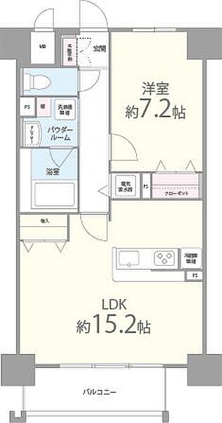 パレーブランシェ 903｜兵庫県姫路市豊沢町(賃貸マンション1LDK・9階・52.92㎡)の写真 その2