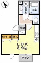 グランアヴァンティII B101 ｜ 兵庫県明石市大久保町谷八木（賃貸アパート1R・1階・26.74㎡） その2